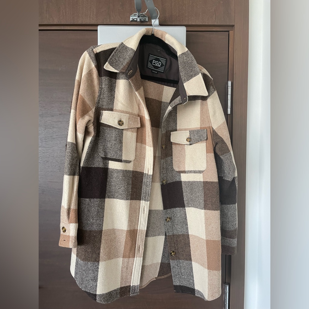 Plenty Checkered Shacket